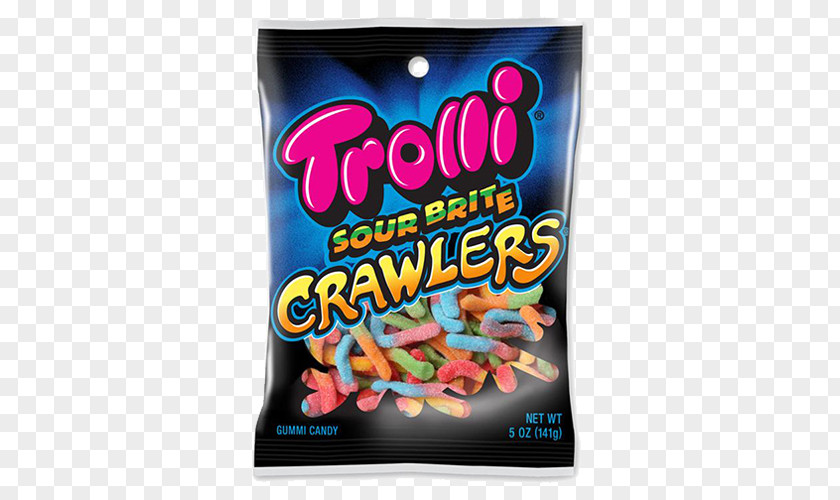 Gummy Worms Gummi Candy Bear Sour Trolli Chewing Gum PNG