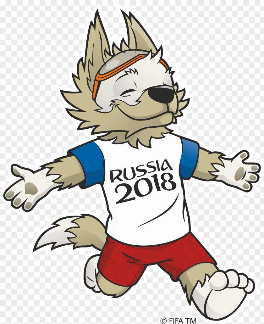 Russia 2018 World Cup National Football Team 2014 FIFA Zabivaka PNG