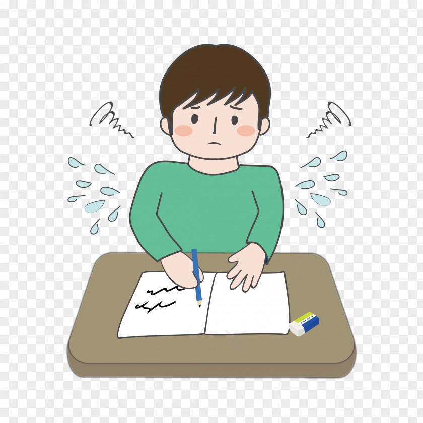 Studying Hard Class Learning Child Clip Art PNG