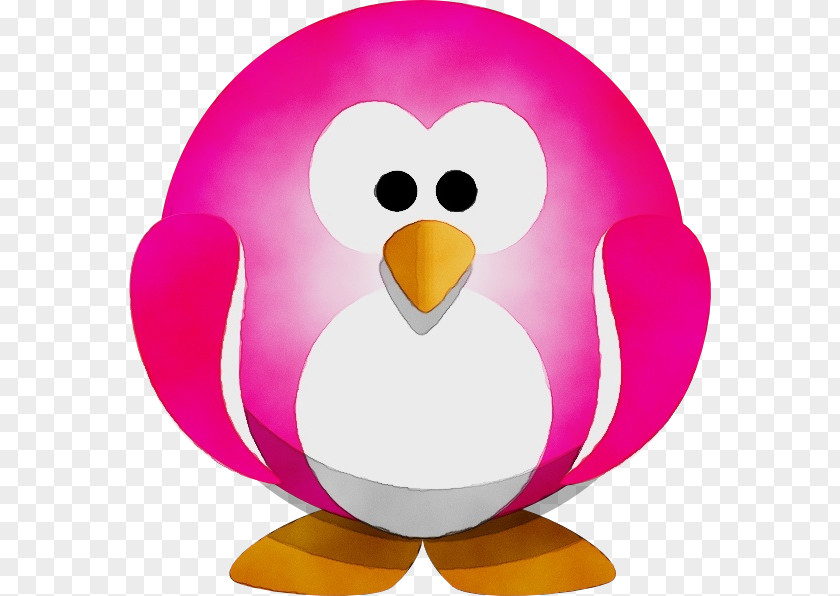 Beak Cartoon Watercolor PNG