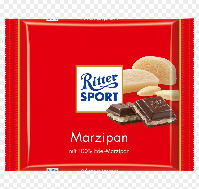 Chocolate Marzipan Bar Stollen Ritter Sport PNG