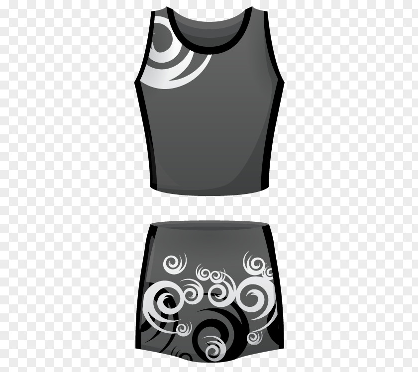 Netball Skills T-shirt Gilets Sleeveless Shirt Product Design Sportswear PNG