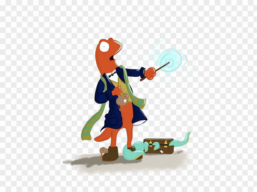 Salamander Figurine Toy Character Cartoon Fiction PNG