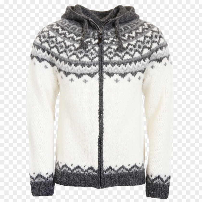 Zipper Sweater Hoodie Amazon.com Lopapeysa Cardigan PNG