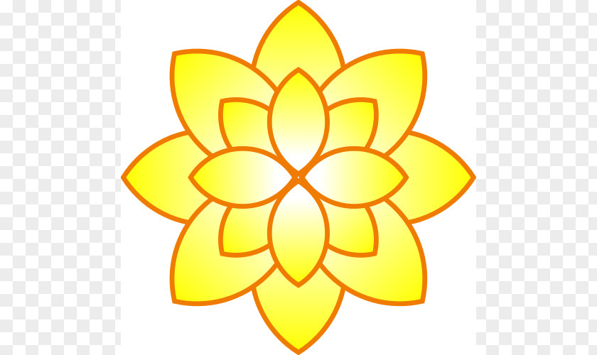 Smaller Cliparts Flower Yellow Clip Art PNG