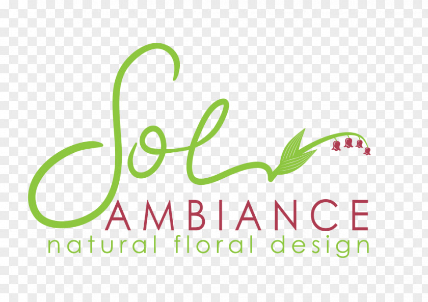 Ambiance Sol Logo BloomNation Brand Flower PNG