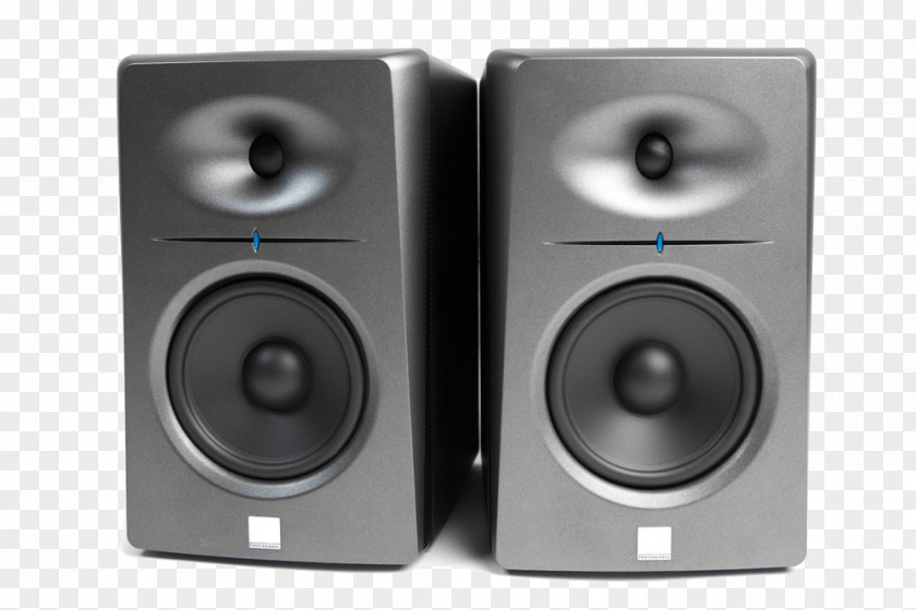 Grey Speaker Computer Speakers Studio Monitor Loudspeaker PNG