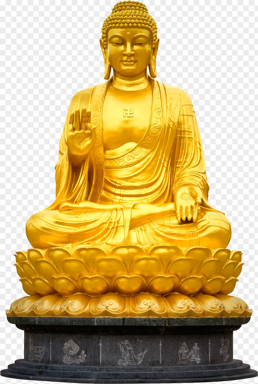 Nonbuilding Structure Meditation Buddha Cartoon PNG