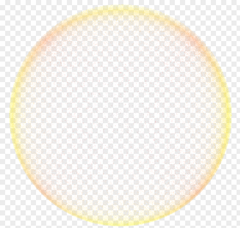 Yellow Circular Border Circle PNG