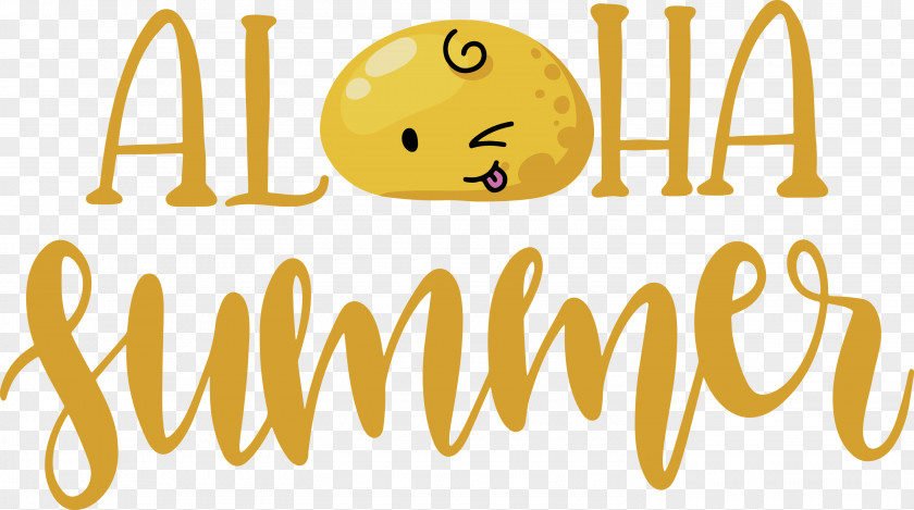 Aloha Summer Emoji PNG