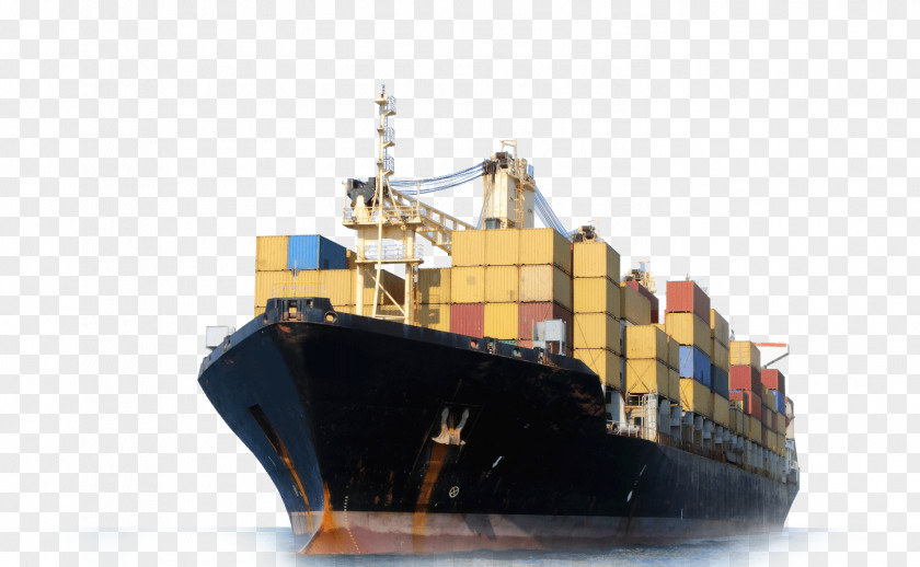 Ship Freight Transport Cargo Container PNG