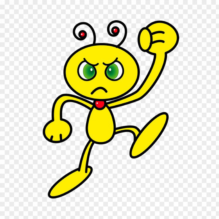 Cartoon Bee Insect Illustration PNG