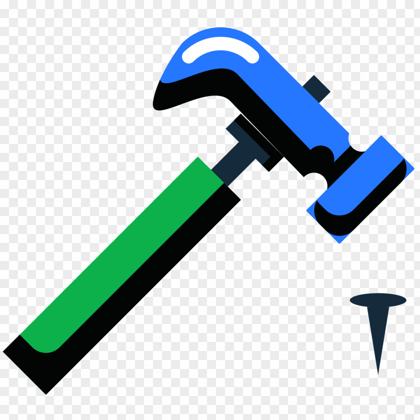 Hammer Tool Nail Clip Art PNG