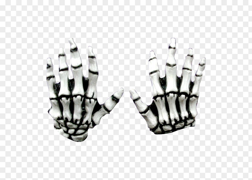 Skeleton Hand Human Bone Finger PNG