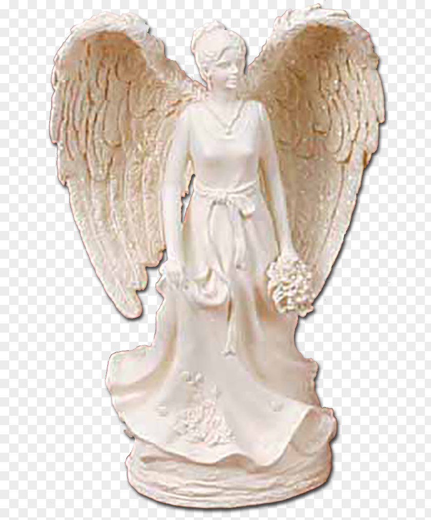 Angel Figurine Statue Classical Sculpture PNG