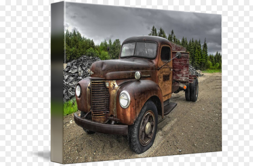 Pickup Truck Mid-size Car Antique Compact PNG