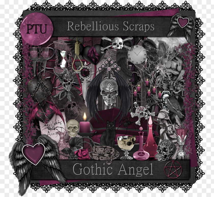 S Gothic .com Scrap PNG