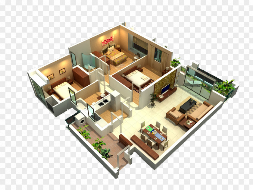 3D Interior Design Furniture Services PNG