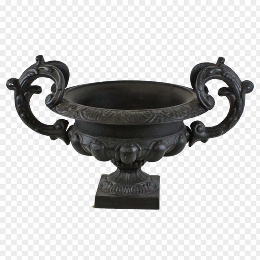 Antique Transparent Images Cast Iron Urn Kasli Sculpture Bronze PNG