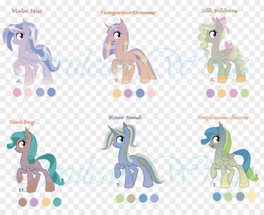 Cute Wings Pony Adoption Color Blue Raspberry Flavor Horse PNG