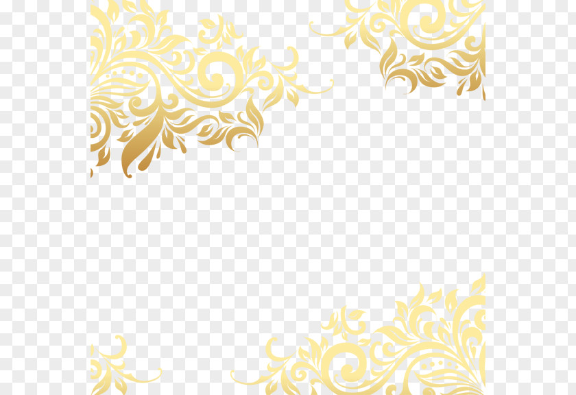 Gold Pattern Shading Information Wallpaper PNG