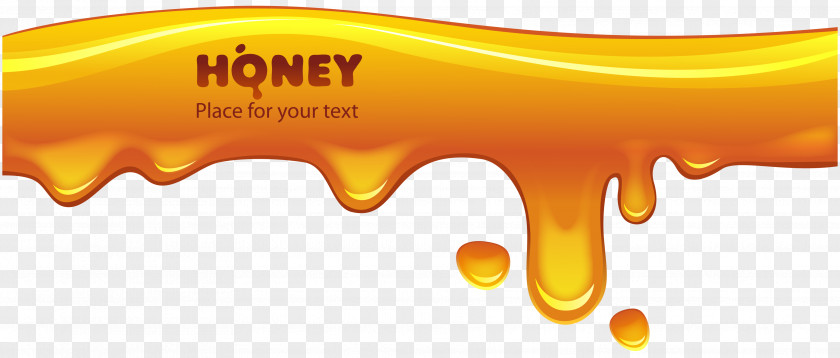 Honey Fall Background Vector Bee Euclidean Yellow PNG