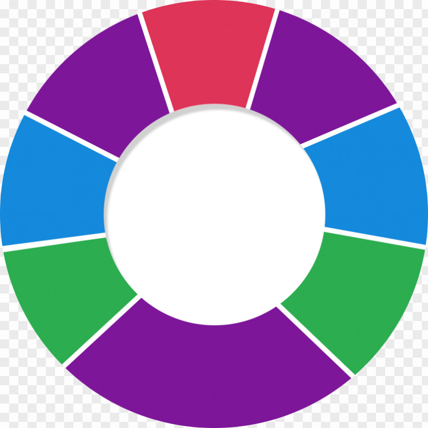Marketing Brand Color Wheel Business Logo PNG