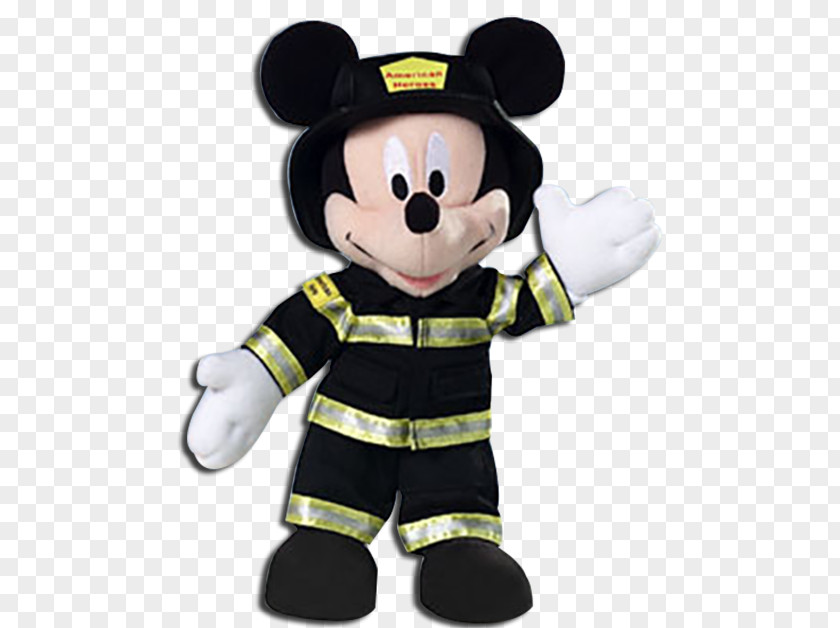 Mickey Mouse Minnie Firefighter Plush The Walt Disney Company PNG
