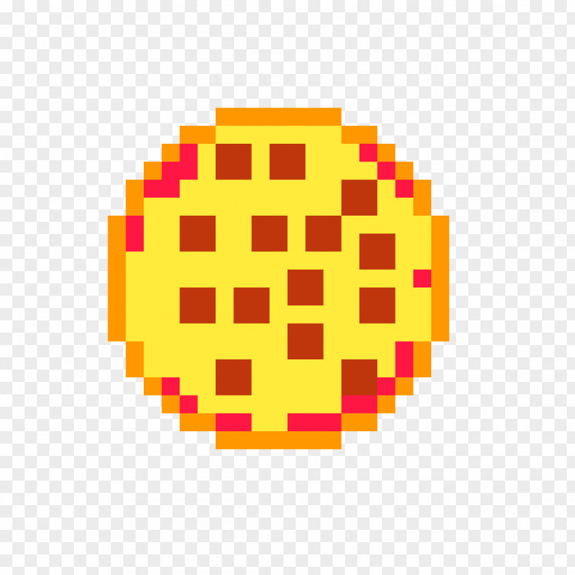 Pizza Pixel Art Font Line Pattern PNG