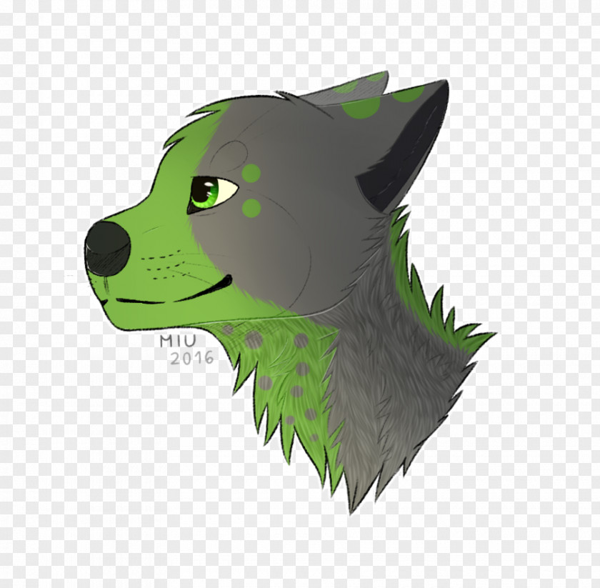 Dog Canidae Cartoon Illustration Green PNG