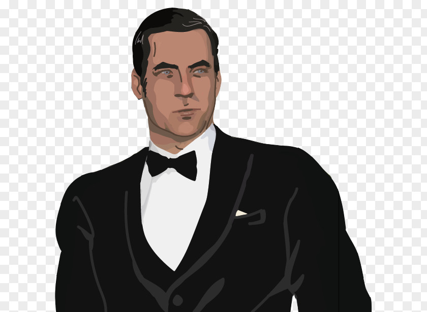 Gorden Tuxedo M. Facial Hair Character PNG