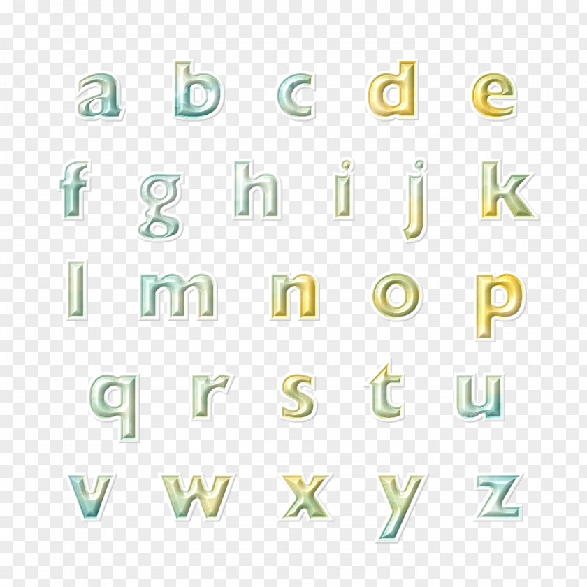 Jewellery Material Body Font PNG