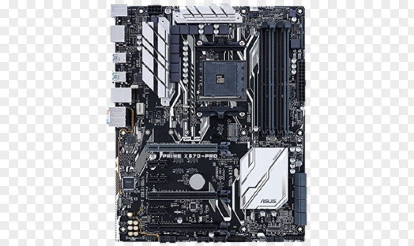 MotherboardATXSocket AM4AMD X370Socket AM4 DDR4 SDRAMOthers ASUS PRIME X370-PRO PNG