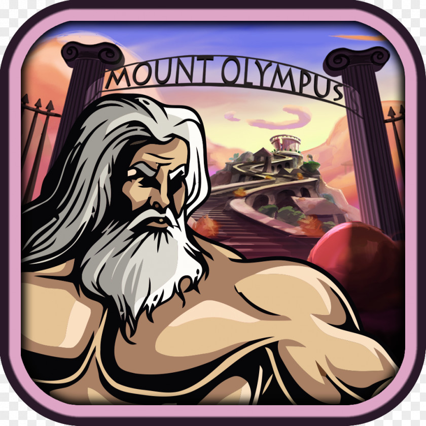 Mount Olympus Zeus Greek Mythology Sticker Decal PNG