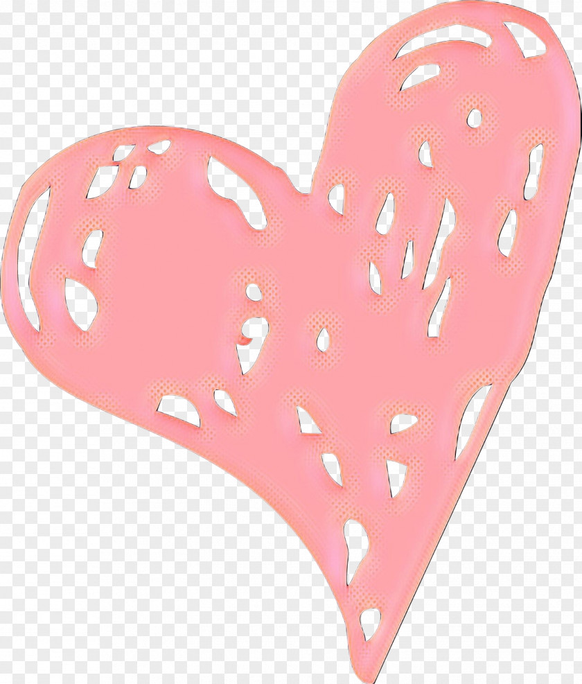 Polka Dot Pink Paint Brush Cartoon PNG