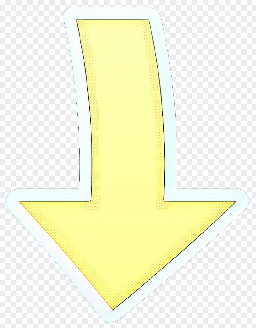 Symbol Yellow Arrow PNG
