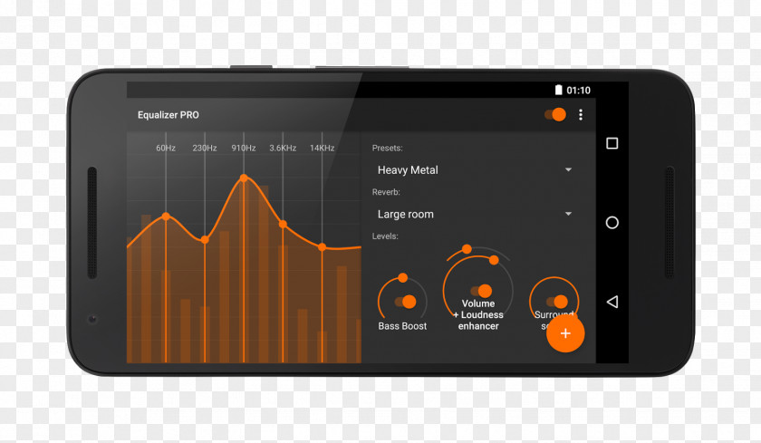 Android Equalization Bass Booster Sound PNG