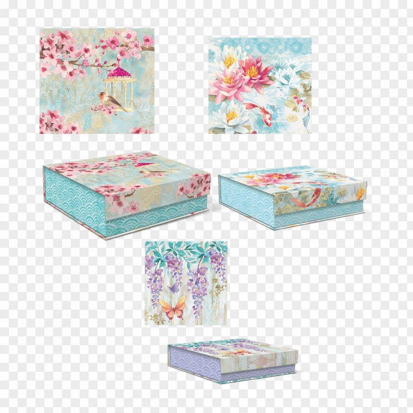 Box Nest Closure Set Packaging And Labeling PNG