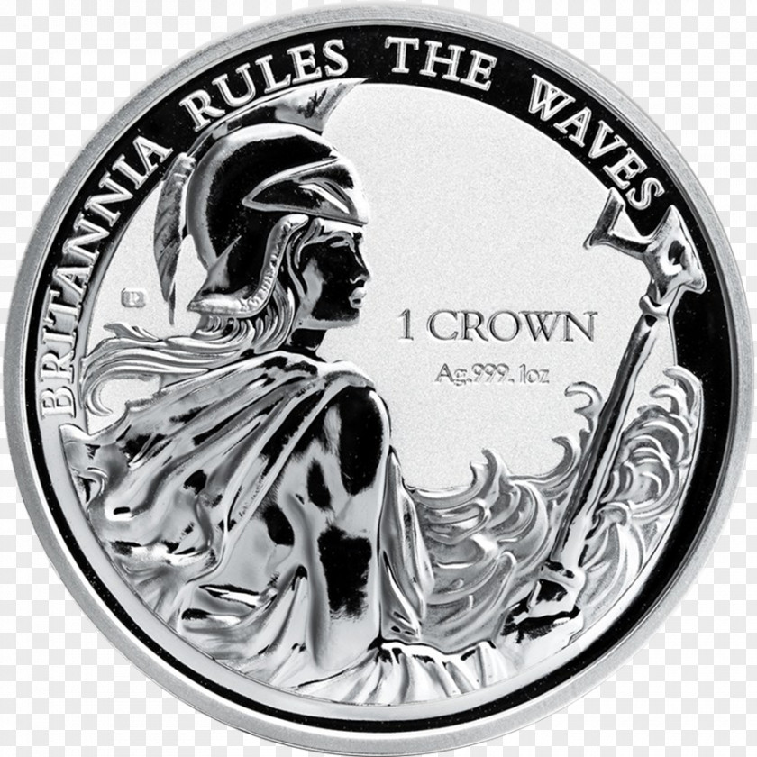 Bullion Britannia Falkland Islands United Kingdom Coin Silver PNG