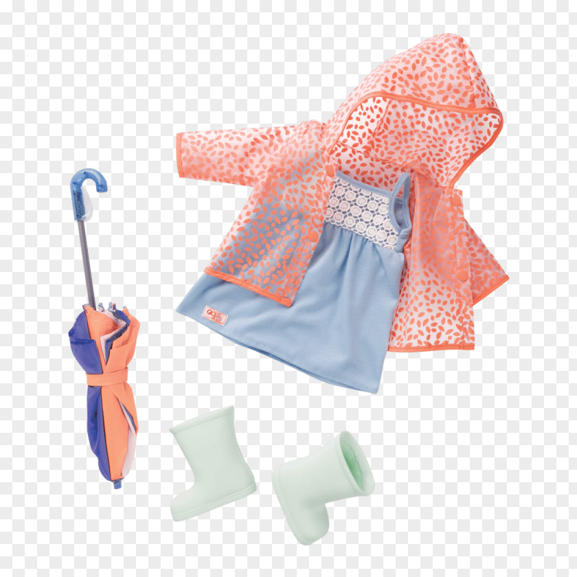 Doll Clothing Raincoat Our Generation Violet Anna PNG