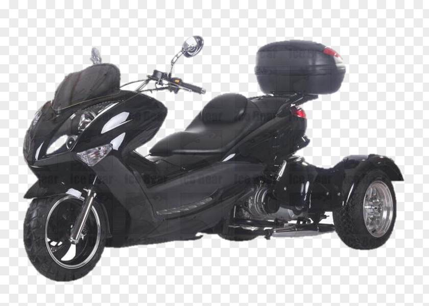 Gas Motor Scooters Car Motorized Tricycle Scooter Motorcycle Wheel PNG