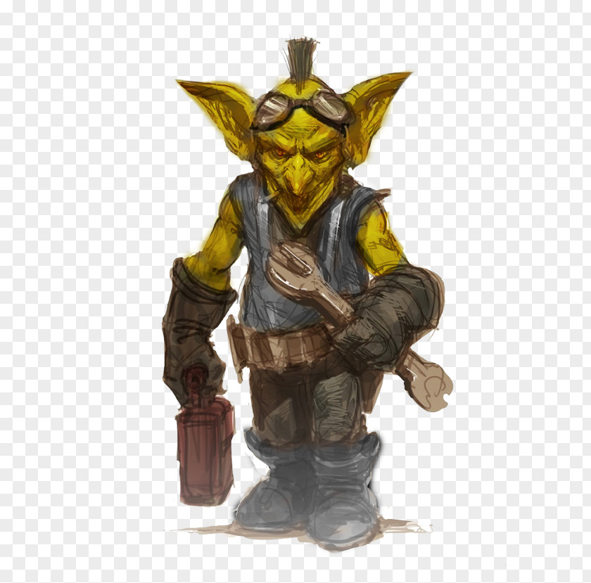 Half Orc Ranger Dungeons & Dragons Goblin Pathfinder Roleplaying Game Concept Art PNG