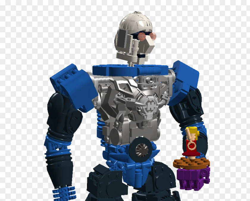 Robot Electric Blue PNG