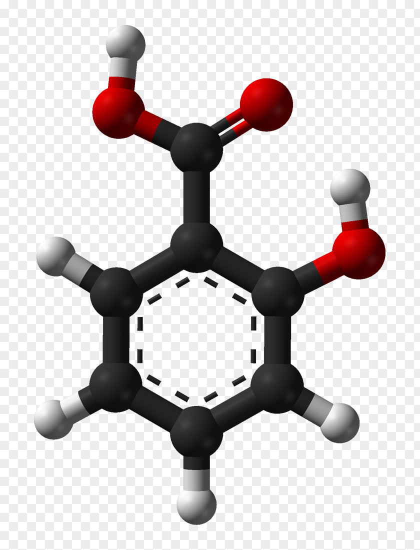 Tridimensional Peroxybenzoic Acid Salicylic Chemistry PNG
