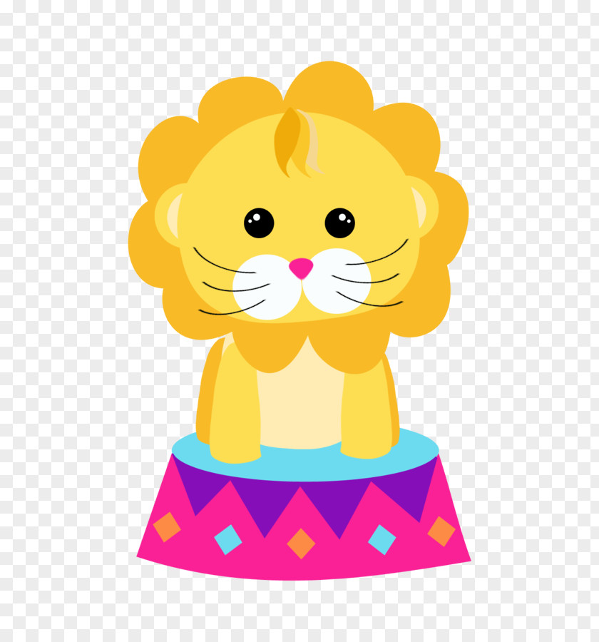 Carnival Theme Circus Lion Carpa Clip Art PNG