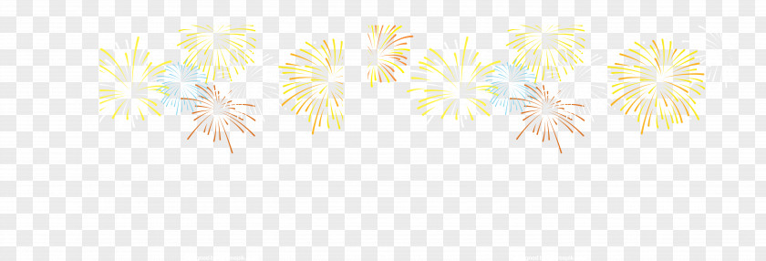 Chinese New Year Fireworks Celebration White Pattern PNG