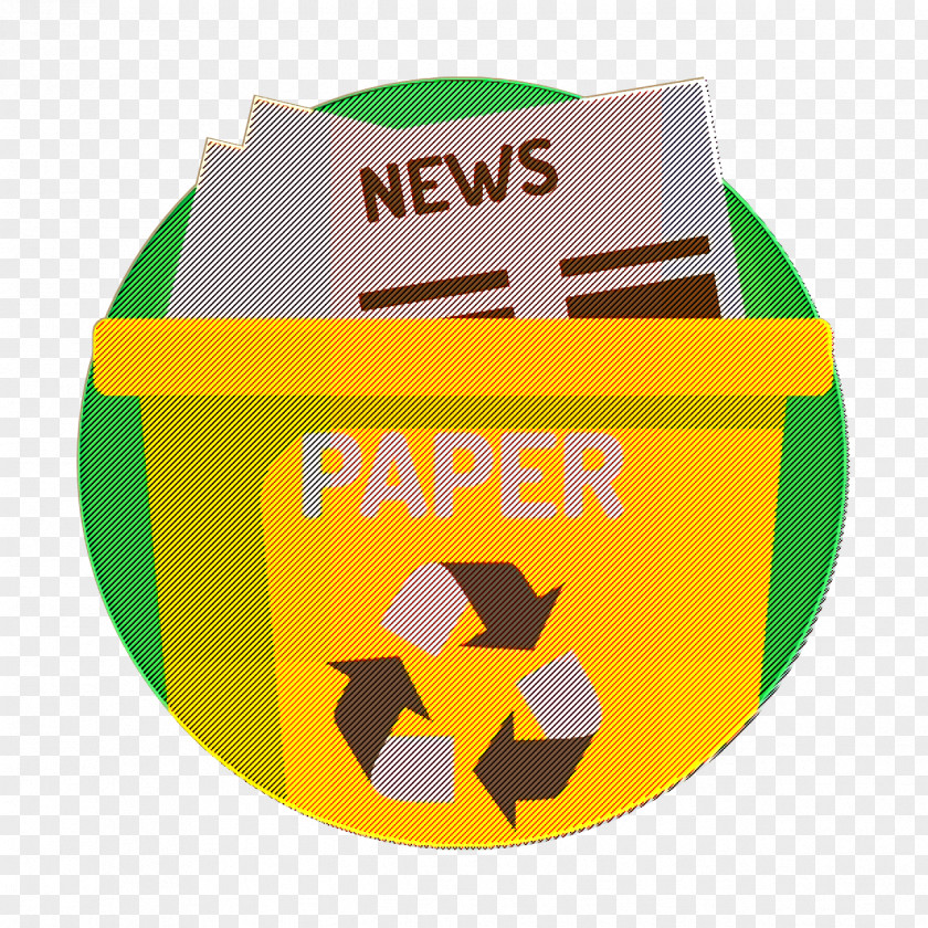 Recycle Icon Paper Bin PNG