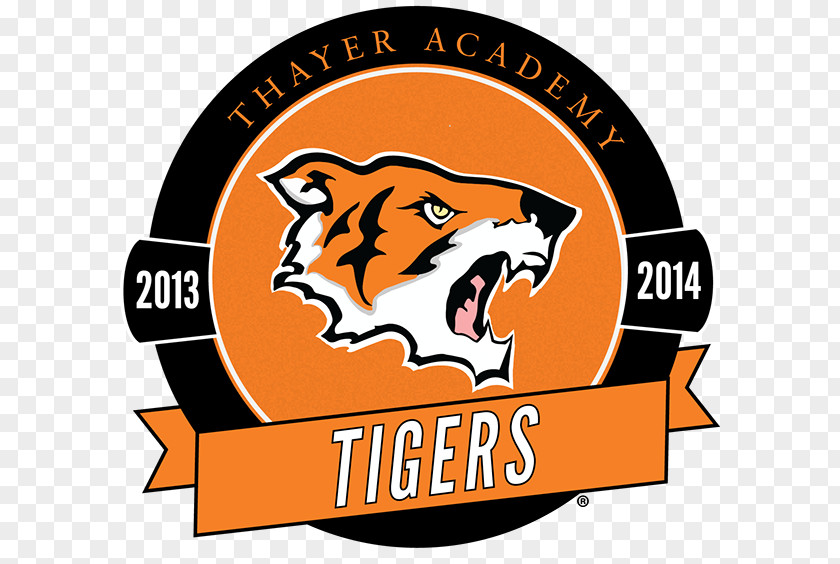 School Thayer Academy Tiger Logo Mascot PNG