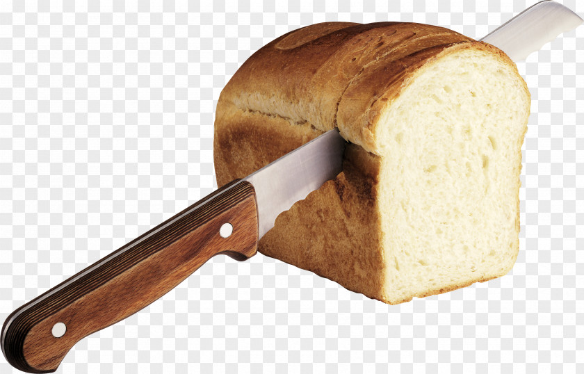 Toast Knife White Bread Hamburger PNG