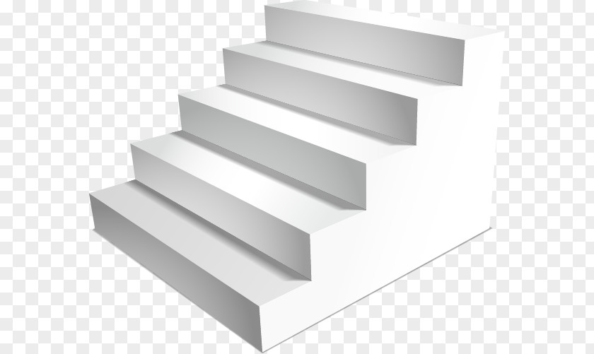 Vector Painted Stairs PNG